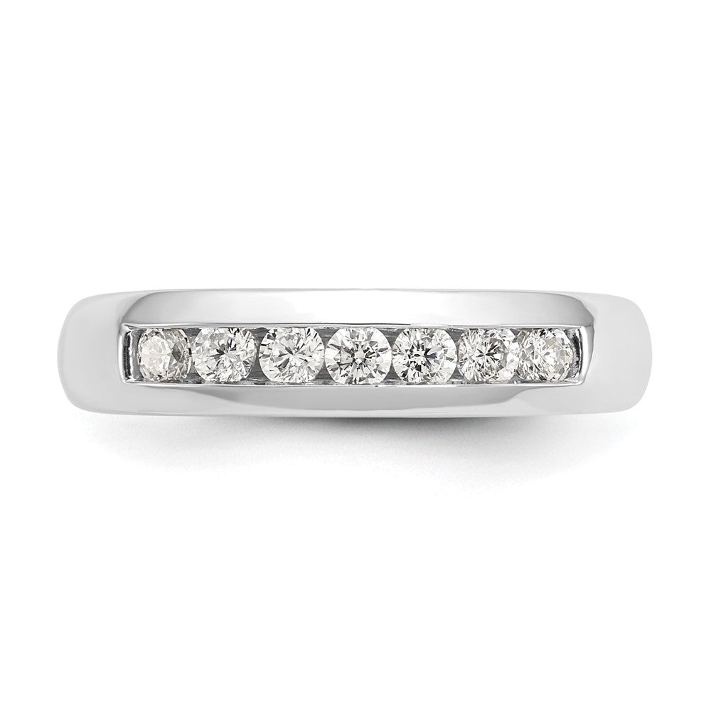 7-Stone Diamond Channel Bands