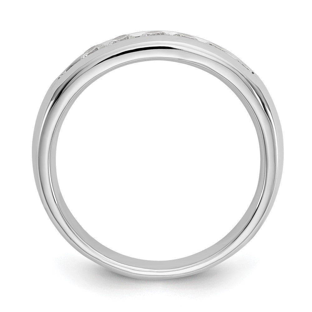 7-Stone Diamond Channel Bands