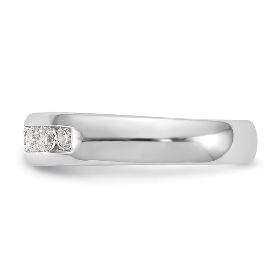 7-Stone Diamond Channel Bands