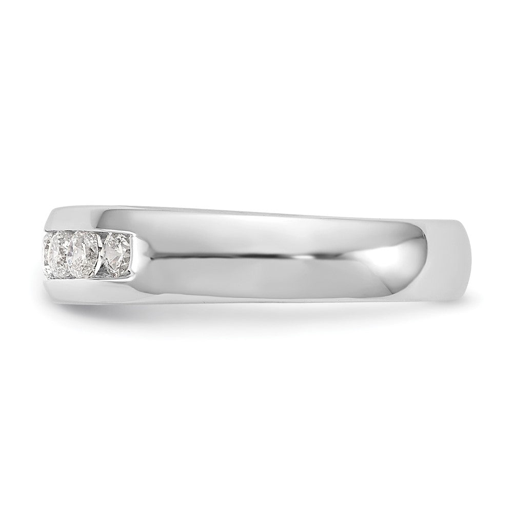 7-Stone Diamond Channel Bands
