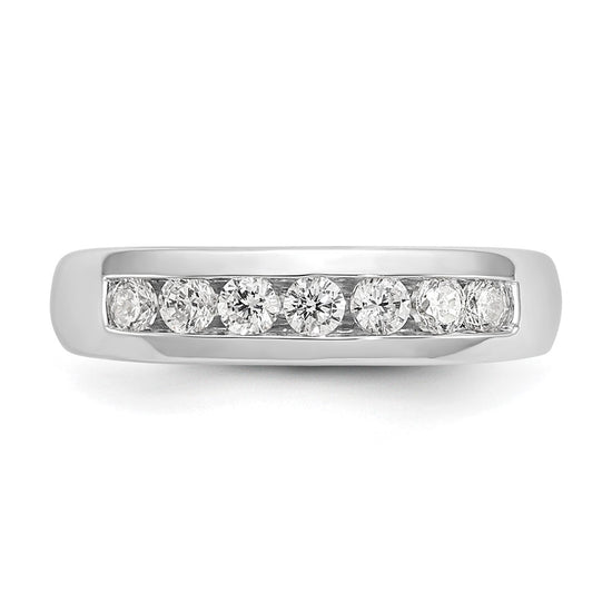 7-Stone Diamond Channel Bands