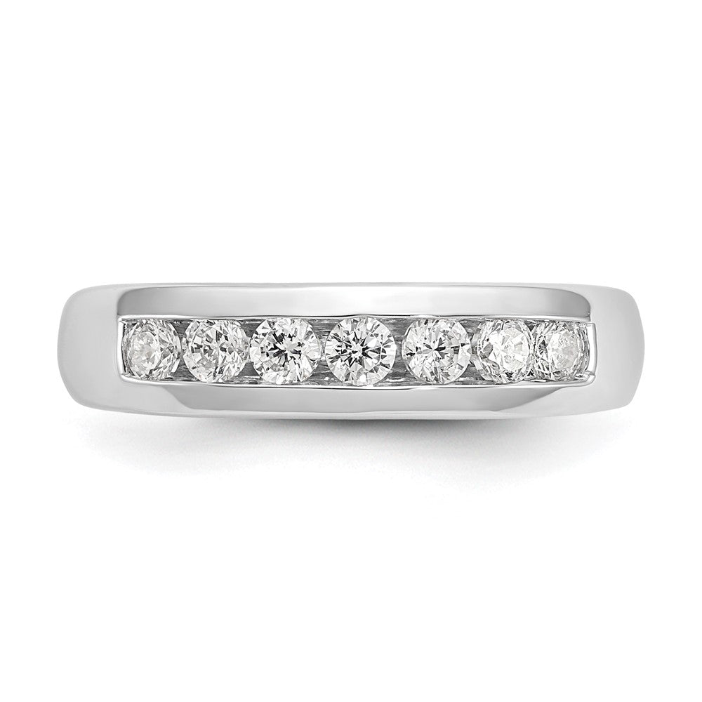 7-Stone Diamond Channel Bands