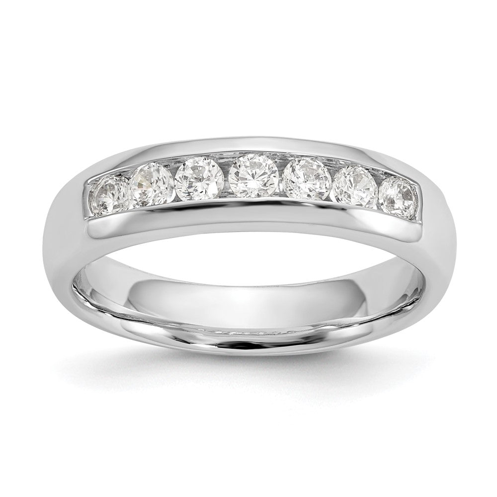 7-Stone Diamond Channel Bands
