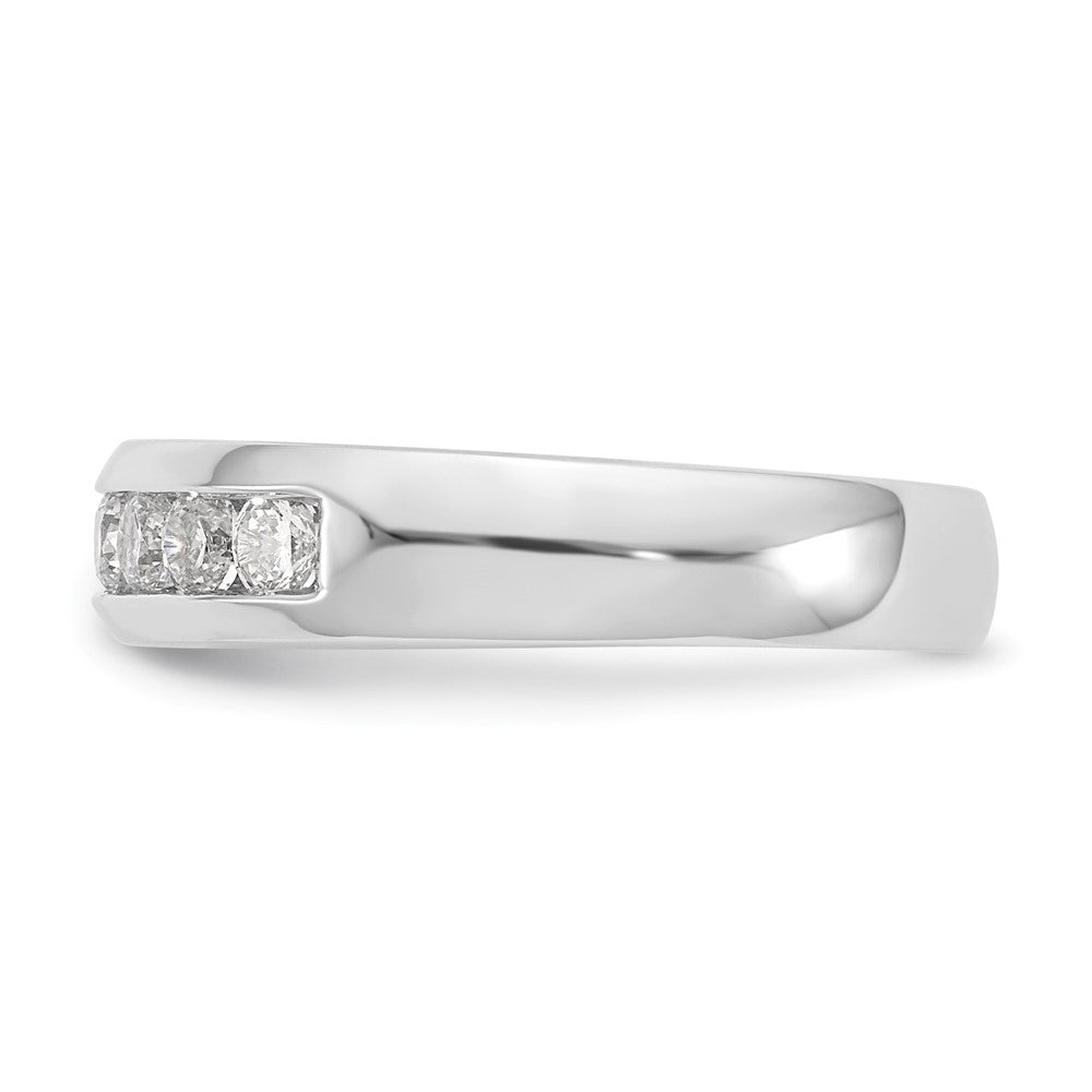 7-Stone Diamond Channel Bands