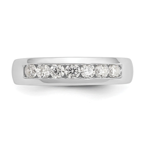 7-Stone Diamond Channel Bands