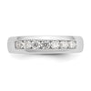 7-Stone Diamond Channel Bands