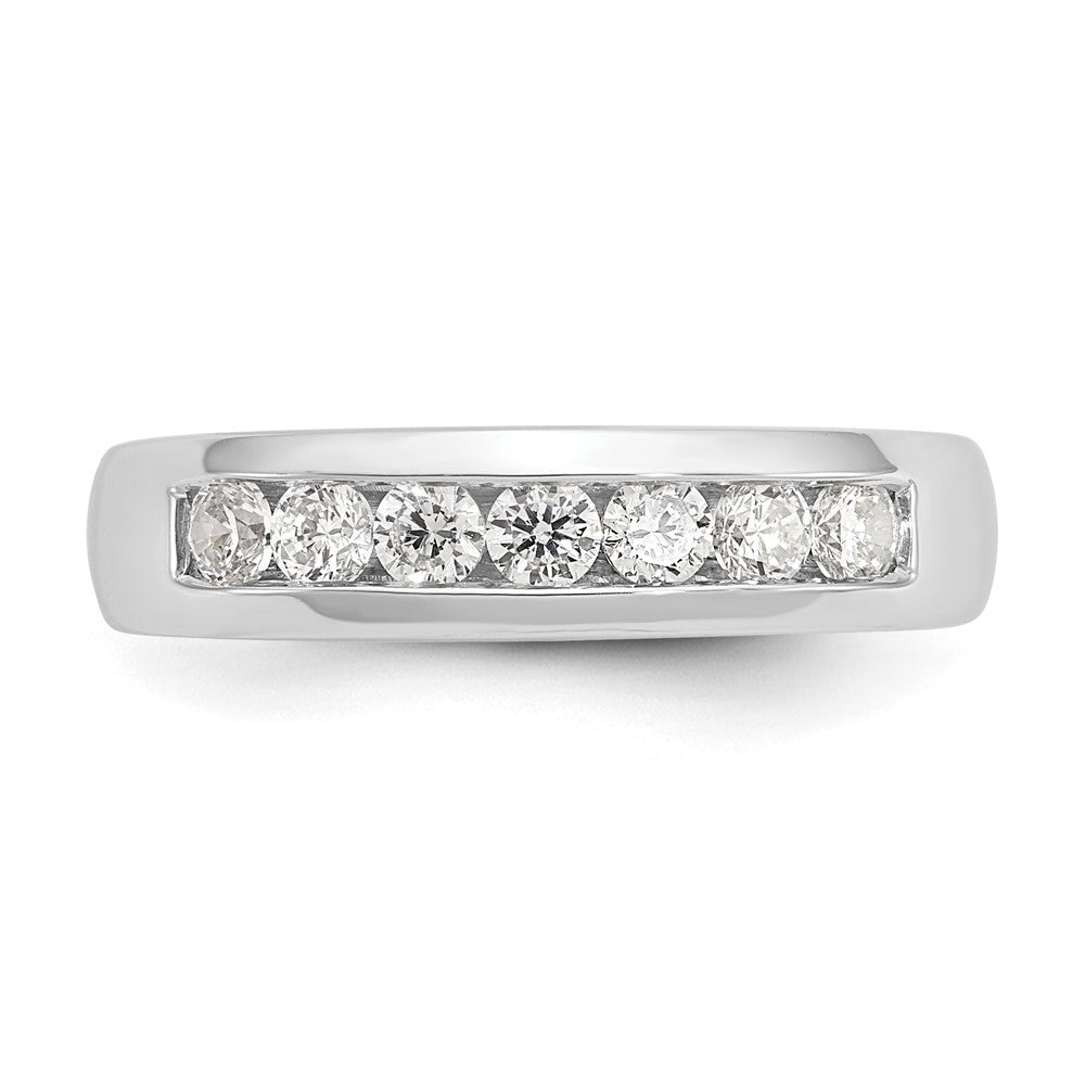 7-Stone Diamond Channel Bands