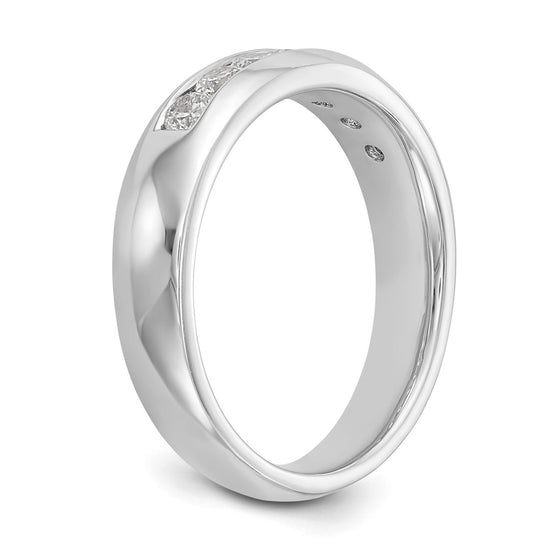 7-Stone Diamond Channel Bands