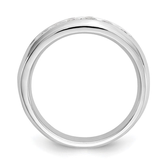 7-Stone Diamond Channel Bands