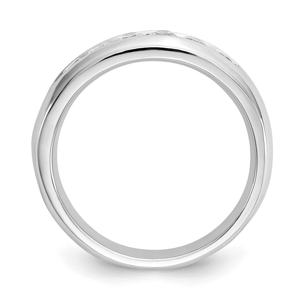 7-Stone Diamond Channel Bands