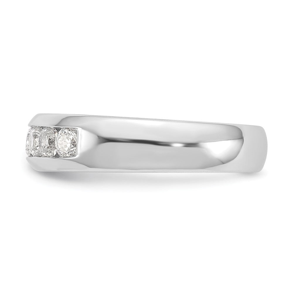 7-Stone Diamond Channel Bands