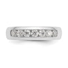 7-Stone Diamond Channel Bands