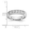 7-Stone Diamond Channel Bands