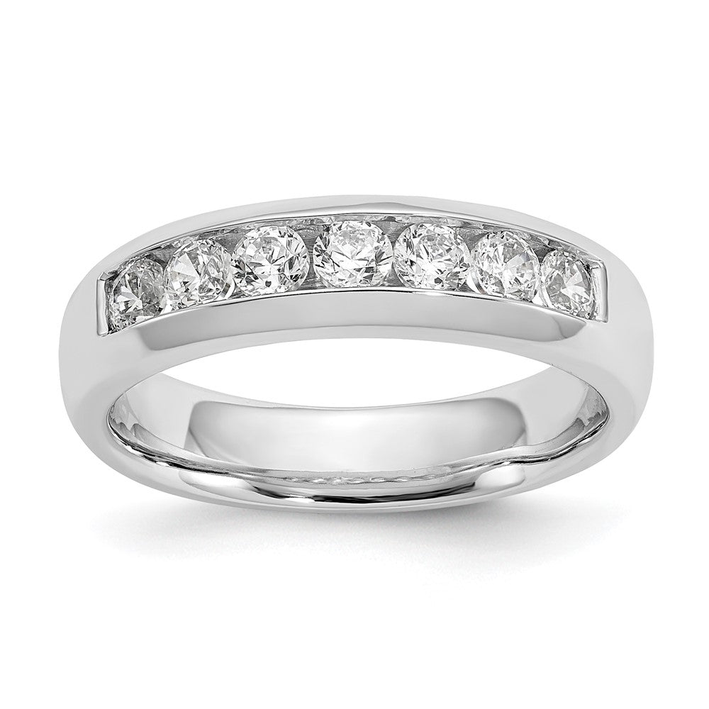 7-Stone Diamond Channel Bands