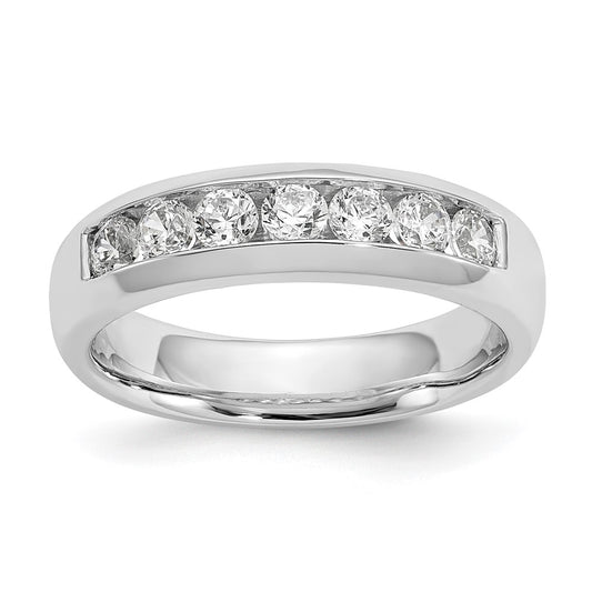 7-Stone Diamond Channel Bands
