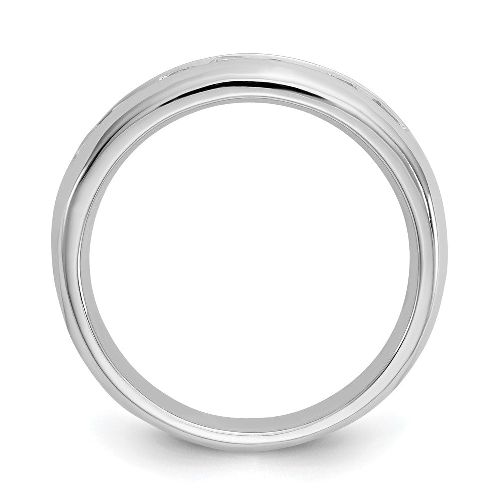7-Stone Diamond Channel Bands
