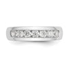 7-Stone Diamond Channel Bands