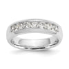 7-Stone Diamond Channel Bands