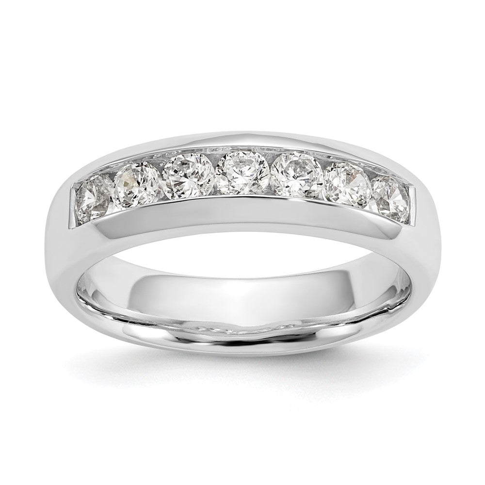 7-Stone Diamond Channel Bands