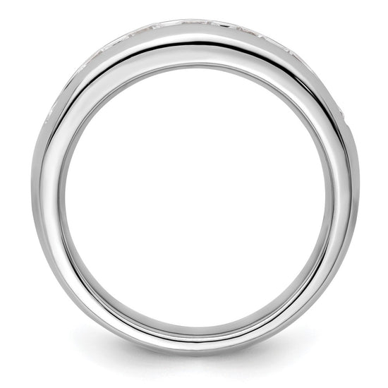 7-Stone Diamond Channel Bands