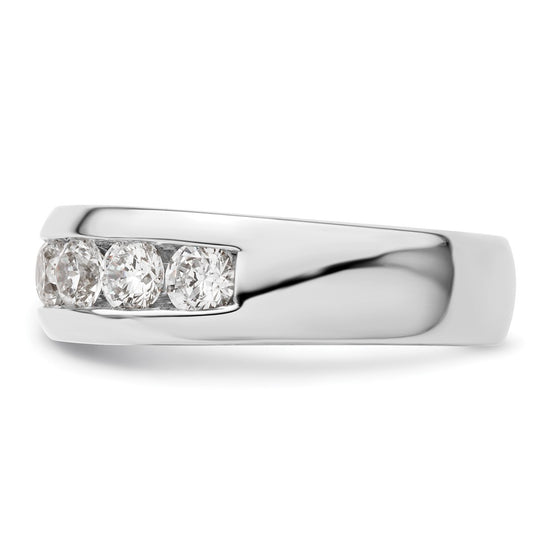 7-Stone Diamond Channel Bands