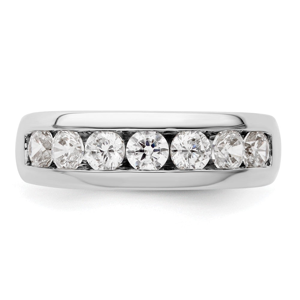 7-Stone Diamond Channel Bands