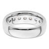 7-Stone Diamond Channel Bands