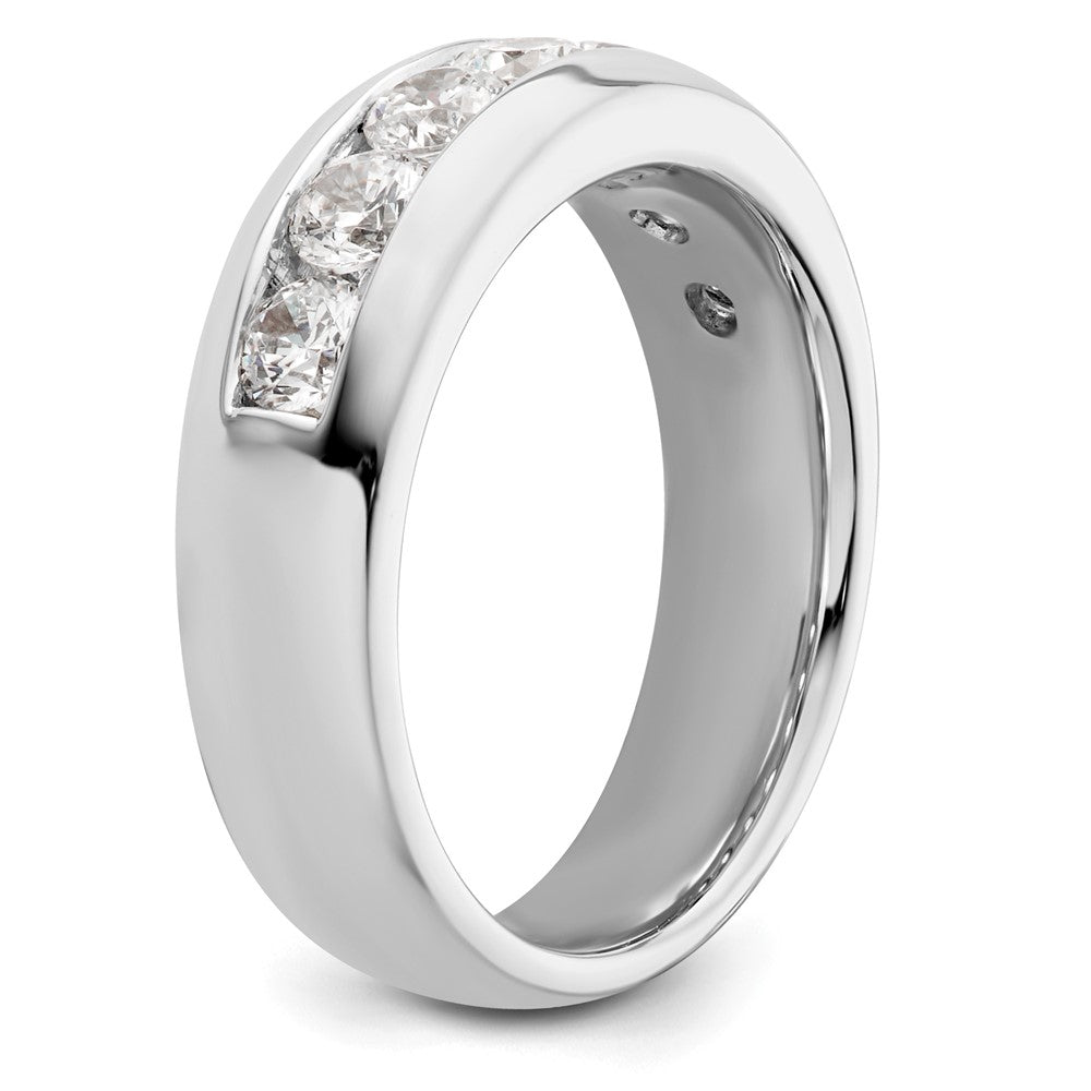 7-Stone Diamond Channel Bands