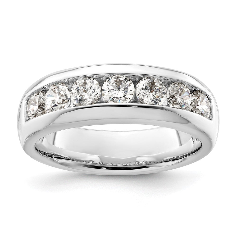 7-Stone Diamond Channel Bands
