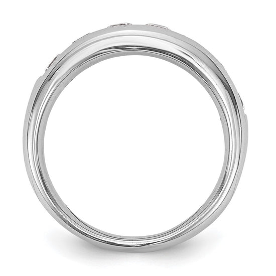 7-Stone Diamond Channel Bands