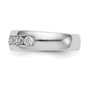 7-Stone Diamond Channel Bands