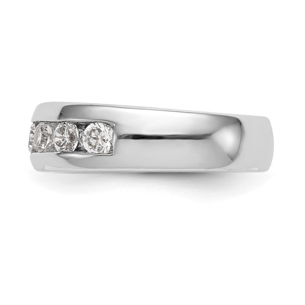 7-Stone Diamond Channel Bands