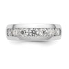 7-Stone Diamond Channel Bands