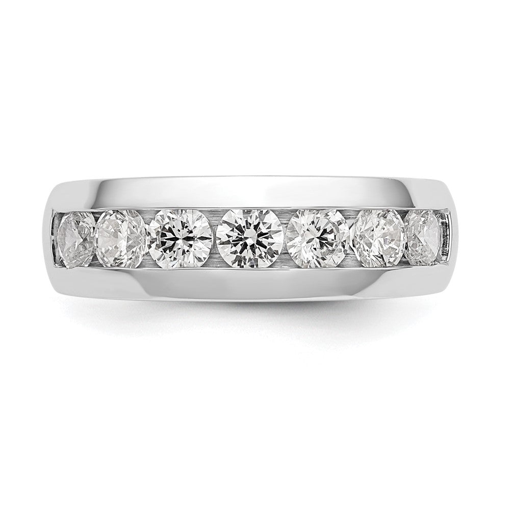 7-Stone Diamond Channel Bands