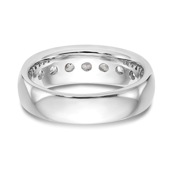 7-Stone Diamond Channel Bands