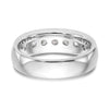 7-Stone Diamond Channel Bands