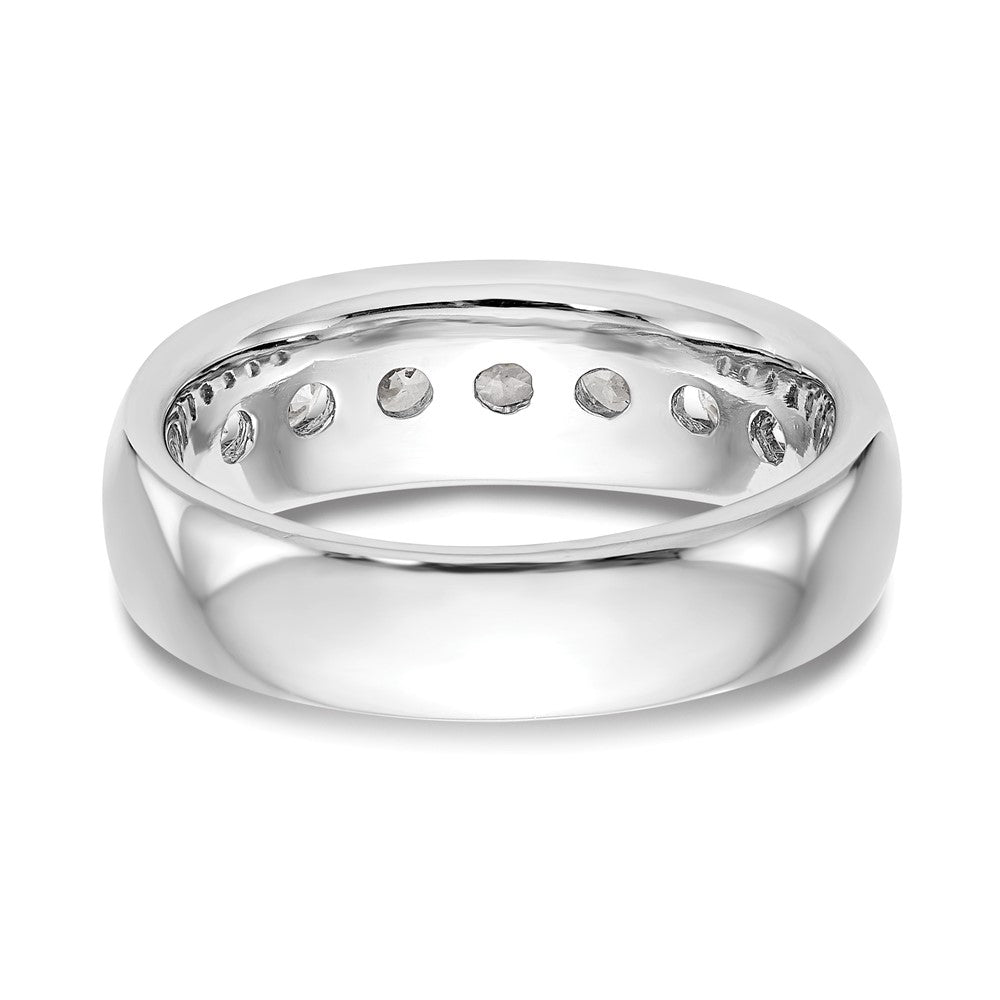 7-Stone Diamond Channel Bands