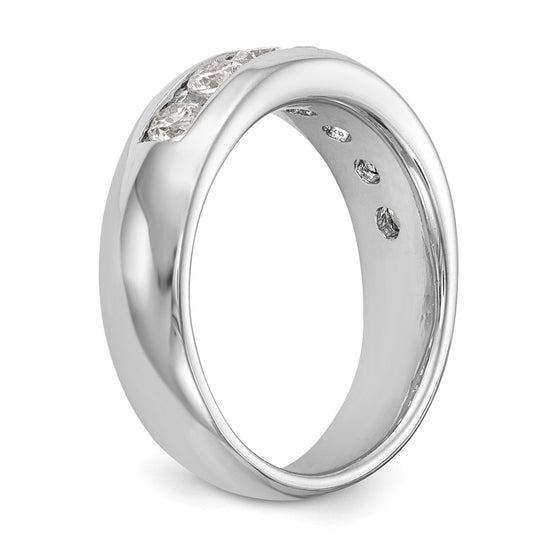 7-Stone Diamond Channel Bands