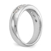 7-Stone Diamond Channel Bands