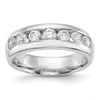 7-Stone Diamond Channel Bands