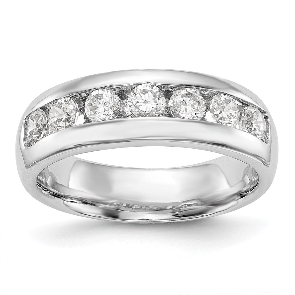 7-Stone Diamond Channel Bands