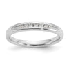 7-Stone Diamond Channel Bands