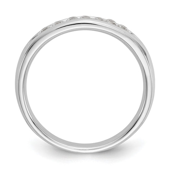 7-Stone Diamond Channel Bands