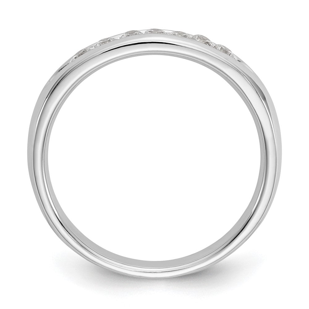 7-Stone Diamond Channel Bands