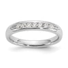 7-Stone Diamond Channel Bands