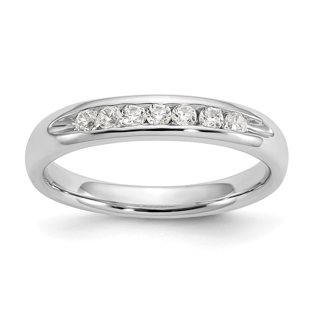 7-Stone Diamond Channel Bands