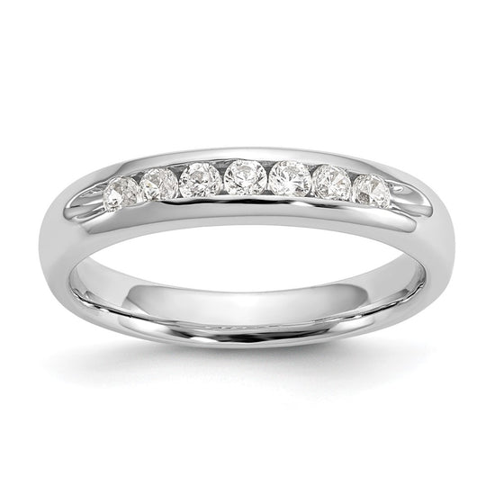 7-Stone Diamond Channel Bands