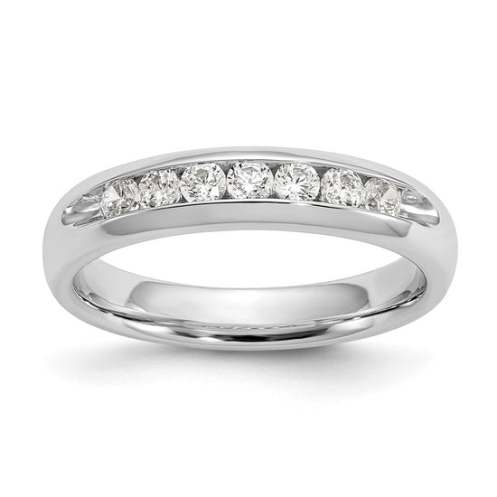 7-Stone Diamond Channel Bands