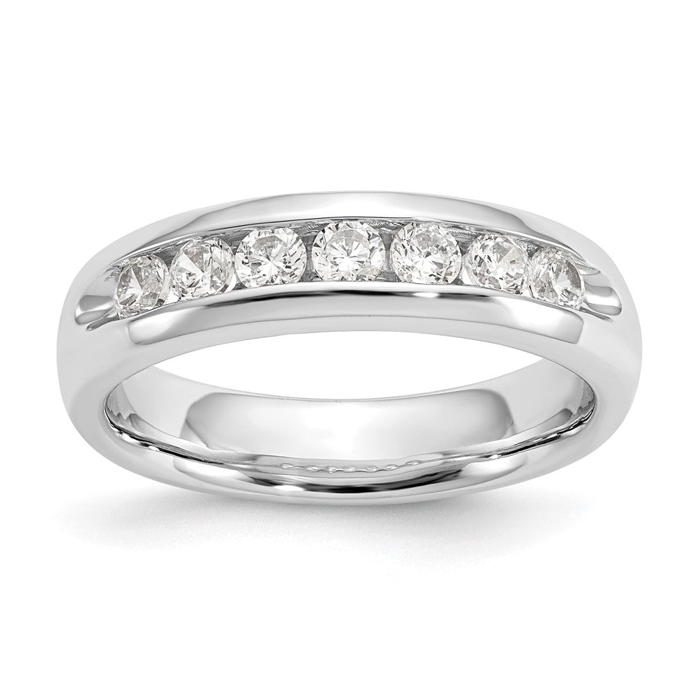 7-Stone Diamond Channel Bands