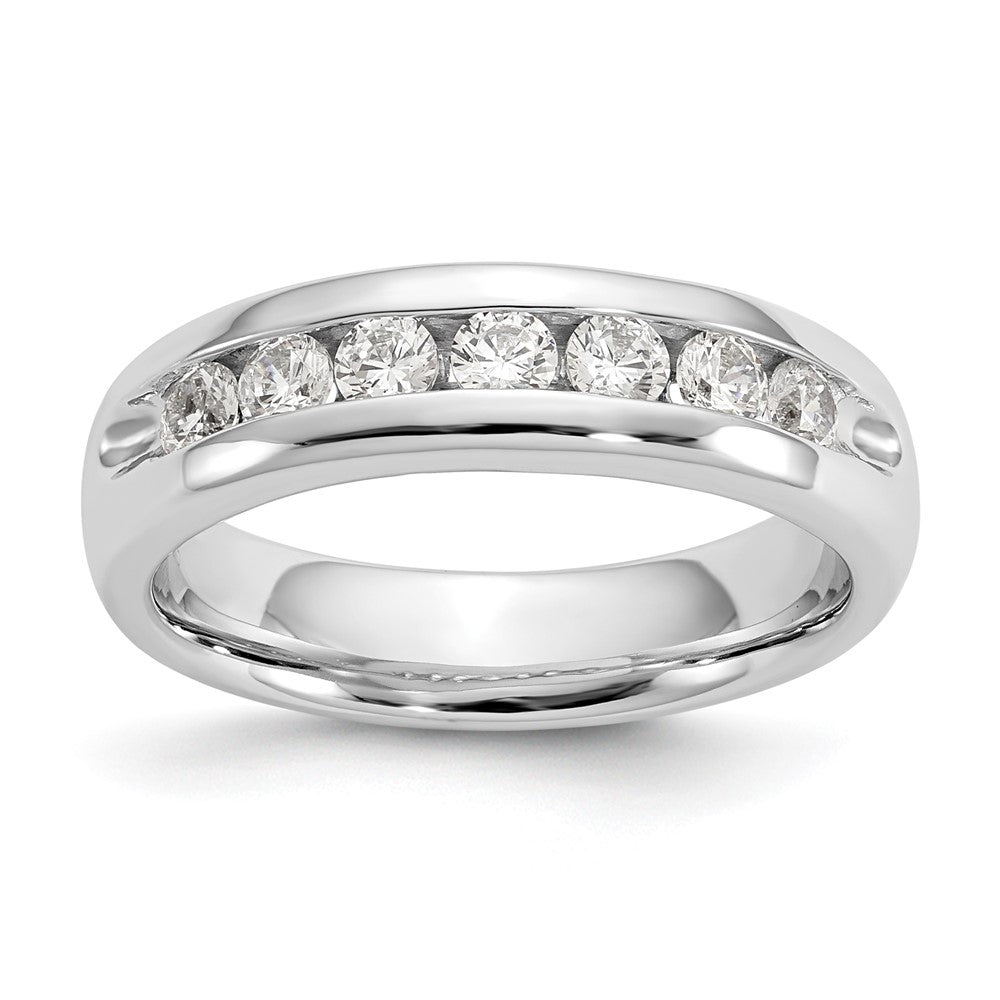 7-Stone Diamond Channel Bands
